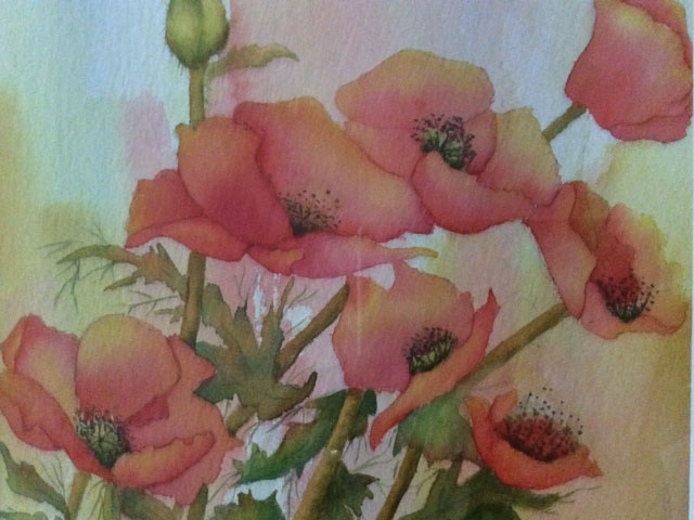 Pretty Poppies by Lois Kissinger