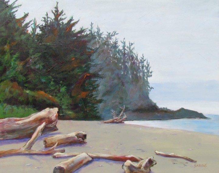 French Beach by Shirley Sarens