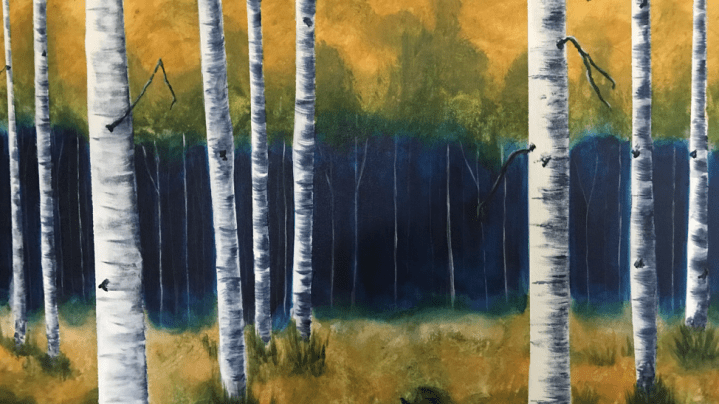 Birch Trees by Lois Kissinger