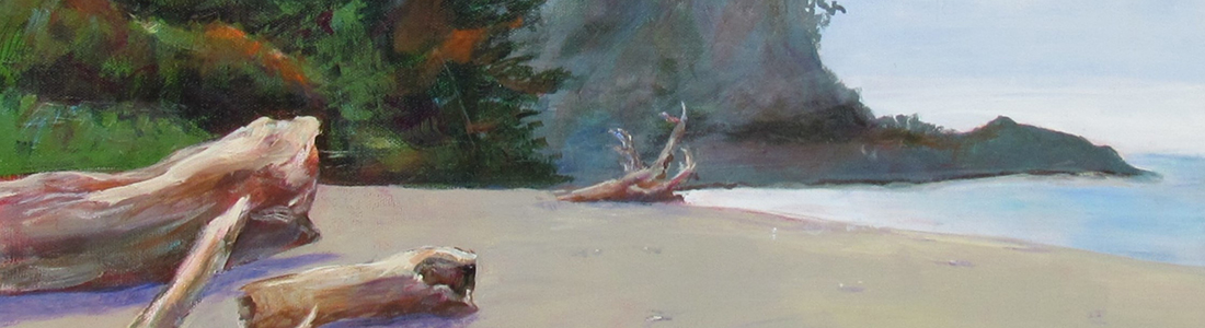 French Beach by Shirley Sarens