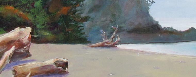 French Beach by Shirley Sarens